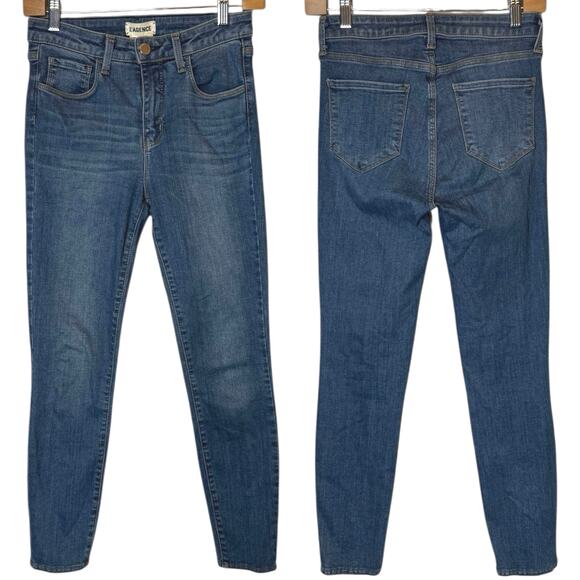 L’AGENCE Margot High Rise Skinny Jeans size 25 - Picture 2 of 7